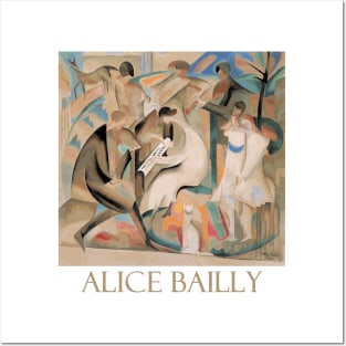 Concert in the Garden by Alice Bailly Posters and Art